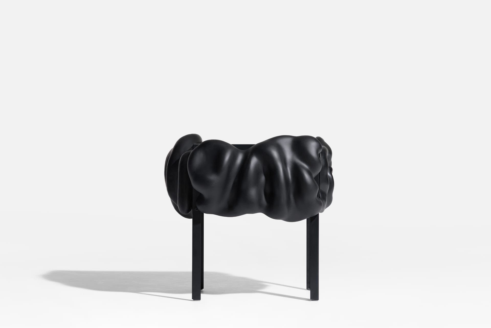 PARASITE — organic 3D-printed addition, side view